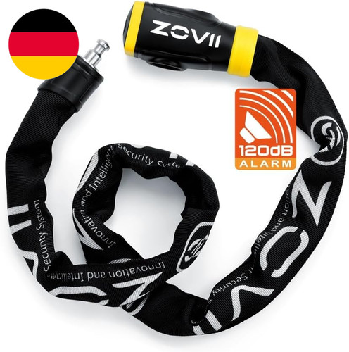 Fahrradschloss mit 120db alarm - fahrradschloss,