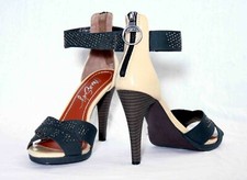 Miss Sixty Damen High Heels Gr. 36 creme Damenschuhe Abendschuhe Top