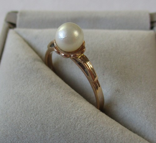 Russischer damen ring 583er - russischer,