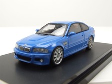 BMW E46 blau Modellauto 1:64