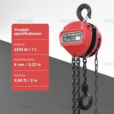 Profi Kettenzug 1T Hebelzug