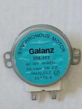 ACHTUNG! AC 30V Synchron Drehtellermotor Galanz SM-16T   5/6 r/m,  3W