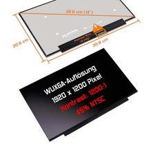 14" LED Display matt passend