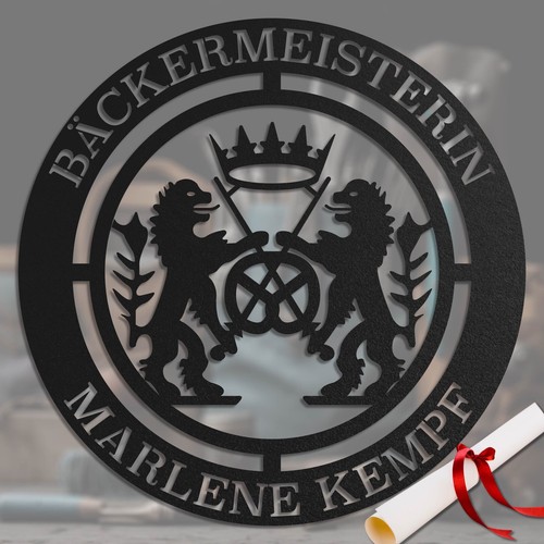 Bäcker namensschild beruf - bäcker,