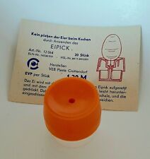 Neu - Original DDR Eipick, Eipickser, Eierstecher, Orange