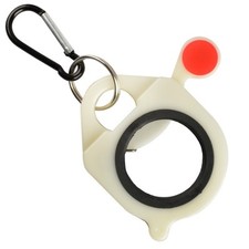 Kabelbinder Halter mit Karabinerhaken, Leuchtet im Dunkeln Halterung Kabelbinder