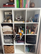 ikea kallax shelf unit white