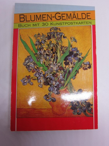 Postkarten blumen gemälde - postkarten,