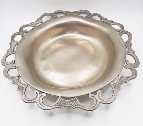 Zinn schale serviertablett - schale,