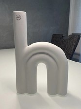 DBKD Rope Vase Groß Weiß Scandi Japandi Stil Hygge Schwedische Deko