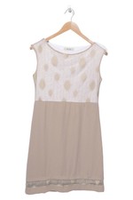 Damen Festliches Kleid Beige
