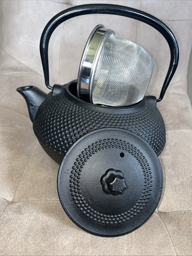 Neue schwarze teekanne - schwarze,