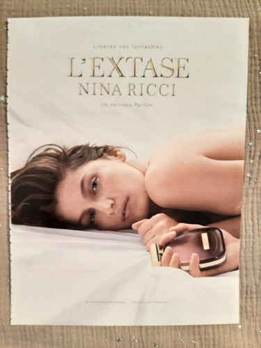 Werbepapier parfum ricci - werbepapier, n.