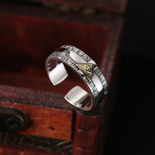 I07 ring freimaurersymbol - ring,