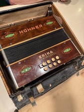 Hohner Club Modell Erika Akkordeon, Knopfarkkodeon, Tasteninstrument 