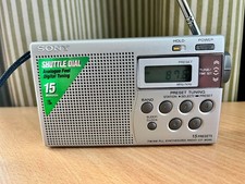 Mini Radio SONY ICF-M260 FM/AM PLL Synthesized tragbares Radio Silber -getestet✅