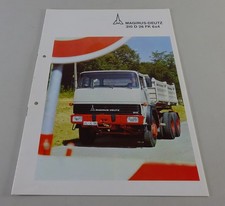 Prospekt magirus deutz lkw - prospekt,