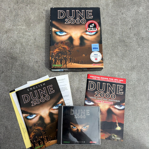 Dune 2000 rom - dune, box