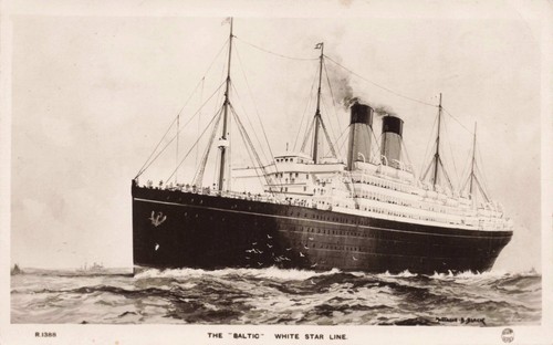 White star line - star, baltic