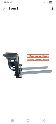 Palettengabel für minibagger - palettengabel,