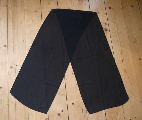 Schwarzes tuch schal stola - schwarzes,