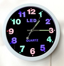 Wanduhr LED Uhr Analog