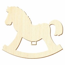 Holz Schaukelpferd V2 - 3-50cm