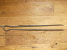 Lange Kaminzange Grillzange 80,5 cm – Eisen antik Kaminzubehör aus Frankreich