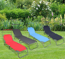 Sonnenliege Liegestuhl klappbar Gartenliege Dach