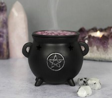 Räucherkegelhalter Hexenkessel Witchy Hexe Cauldron Gothic Magie Räuchergefäß