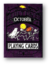 October Fulton's Playing Cards by Art of Play Poker Spielkarten Cardistry