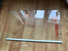 Glasplatte,Einlegeboden,Glasboden 46,5(47,5) x28,5 cm. für IKEA Kühlschranke.