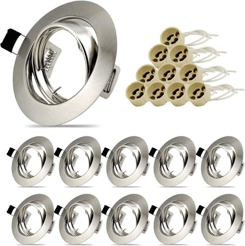Einbaustrahler gu10 10er set - einbaustrahler,
