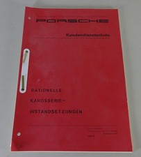 Werkstatthandbuch Rationelle Karosserie-Instandsetzung Porsche Stand 1970er