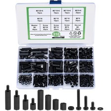 310 stück nylon schrauben - m3,