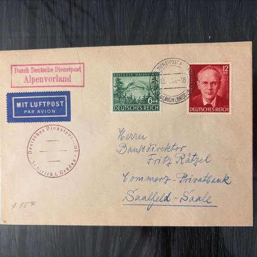 Beleg deutsche dienstpost - beleg,