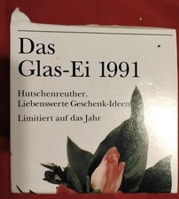 Hutschenreuther glas 1991 - glas, ei