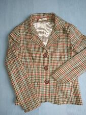 Mrs.Hippie adrett Damen Jacke Jacket Blazer Größe S Wolle sehr guter Zustand 