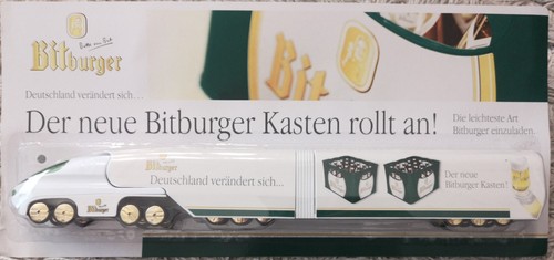 Bitburger lkw mit - --,