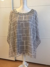 Damen Bluse/Tunika mit Pailetten Gr.44/46 NEU mit Eticket 59€