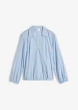 Neu Moderne Wickelbluse in