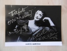 Marcel Marceau Autogramm