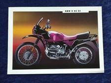 BMW Motorrad R 80 GS Prospekt 2 Seiten