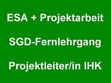 Lösungen zu den ESA Projektmanagement / Projektleiter IHK SGD + Projektarbeit