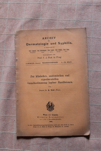 Archiv für dermatologie und - für,