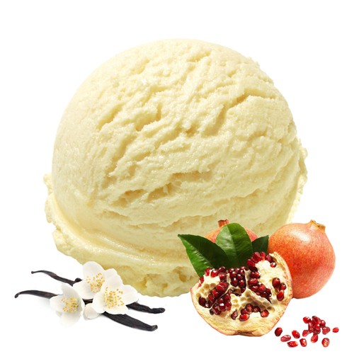 Vanille granatapfel eispulver - vanille,
