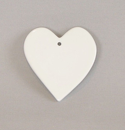 Herz anhänger 6cm loch - 6cm, 1