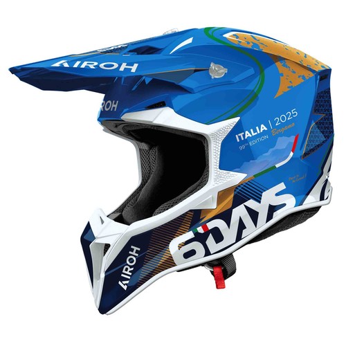 Airoh wraaap 6days italy weiß - 6days,