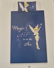 Disney Tinker Bell Cotton Rich Bettdecke mit 1 Kissenbezug. Single