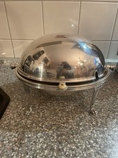 Versilberte Buffet Terrine mit